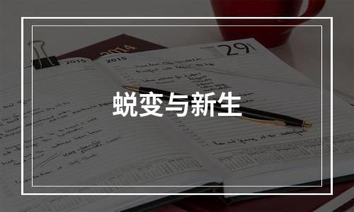 蜕变与新生