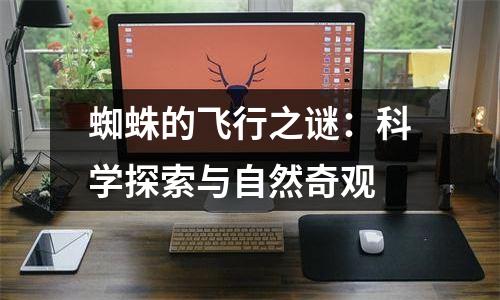 蜘蛛的飞行之谜：科学探索与自然奇观