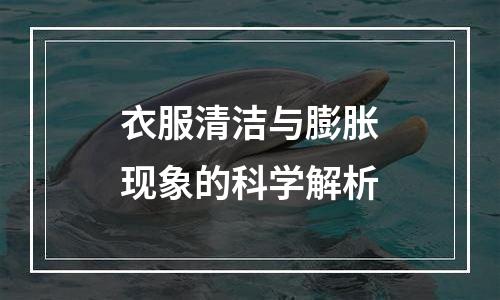 衣服清洁与膨胀现象的科学解析