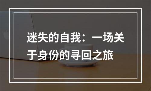 迷失的自我：一场关于身份的寻回之旅