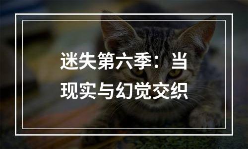 迷失第六季：当现实与幻觉交织