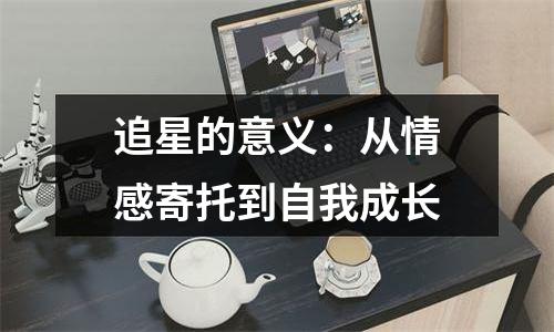 追星的意义：从情感寄托到自我成长