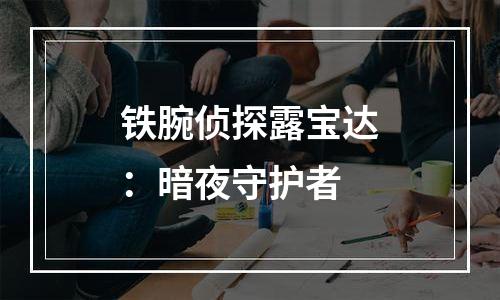 铁腕侦探露宝达：暗夜守护者