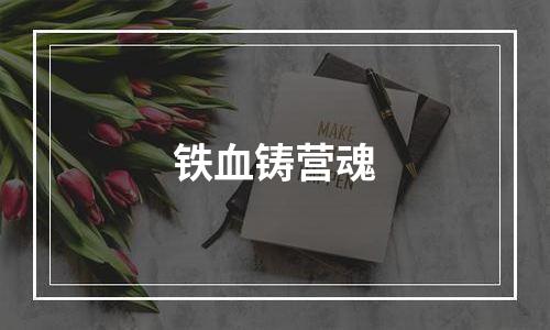 铁血铸营魂