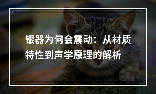 银器为何会震动：从材质特性到声学原理的解析