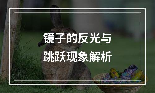 镜子的反光与跳跃现象解析