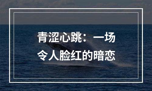 青涩心跳：一场令人脸红的暗恋