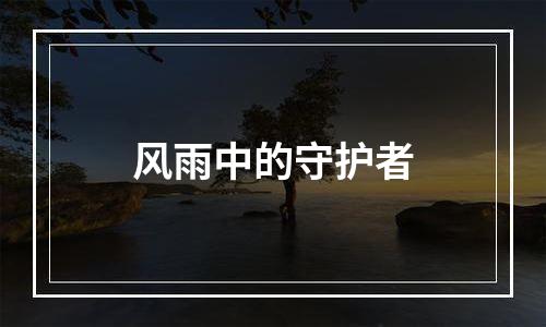 风雨中的守护者