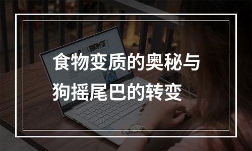 食物变质的奥秘与狗摇尾巴的转变
