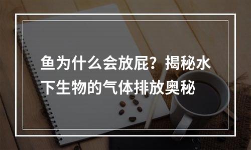 鱼为什么会放屁？揭秘水下生物的气体排放奥秘