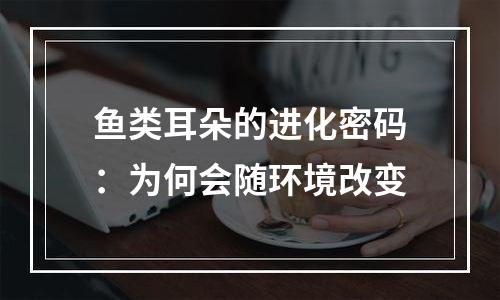 鱼类耳朵的进化密码：为何会随环境改变