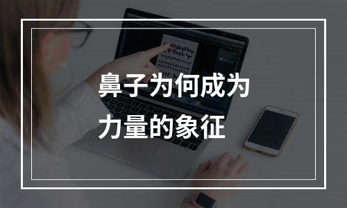 鼻子为何成为力量的象征