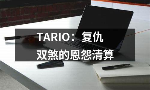 TARIO：复仇双煞的恩怨清算